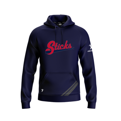 [FOLHSMNV-YXS-LOGO2] Decker Summit Hoodie (Youth XS, Navy, Logo 2)