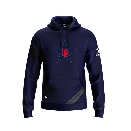 [FOLHSMNV-YXS-LOGO3] Decker Summit Hoodie (Youth XS, Navy, Logo 3)