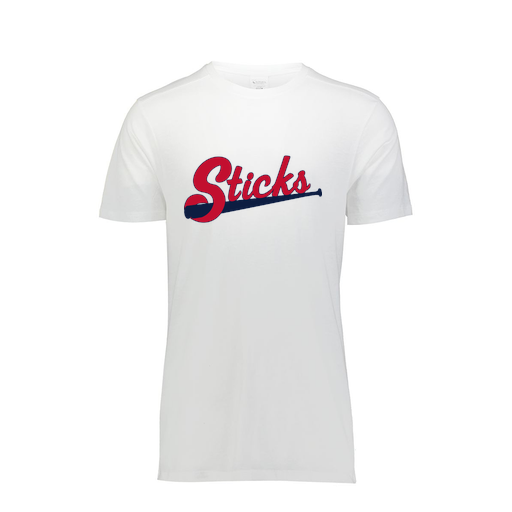 [FTSCUBWH-YS-LOGO2] Decker Youth Tri-Blend T-Shirt - Short Sleeve (Youth S, White, Logo 2)