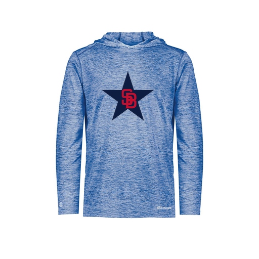 [FOLHCGRY-AS-LOGO3] Decker Men's Charge Hoodie (Adult S, Royal, Logo 3)