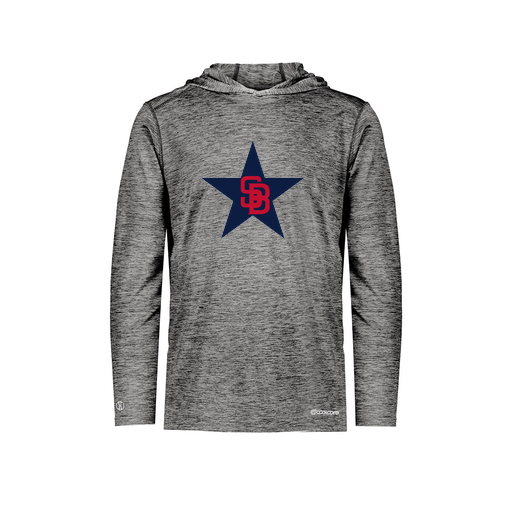 [FOLHCGBK-YS-LOGO3] Decker Youth Charge Hoodie (Youth S, Black, Logo 3)