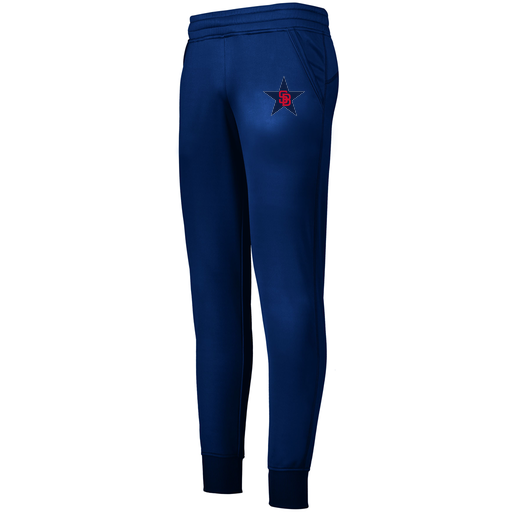 [5568.065.XS-LOGO3] Ladies Performance Jogger (Female Adult XS, Navy, Logo 3)